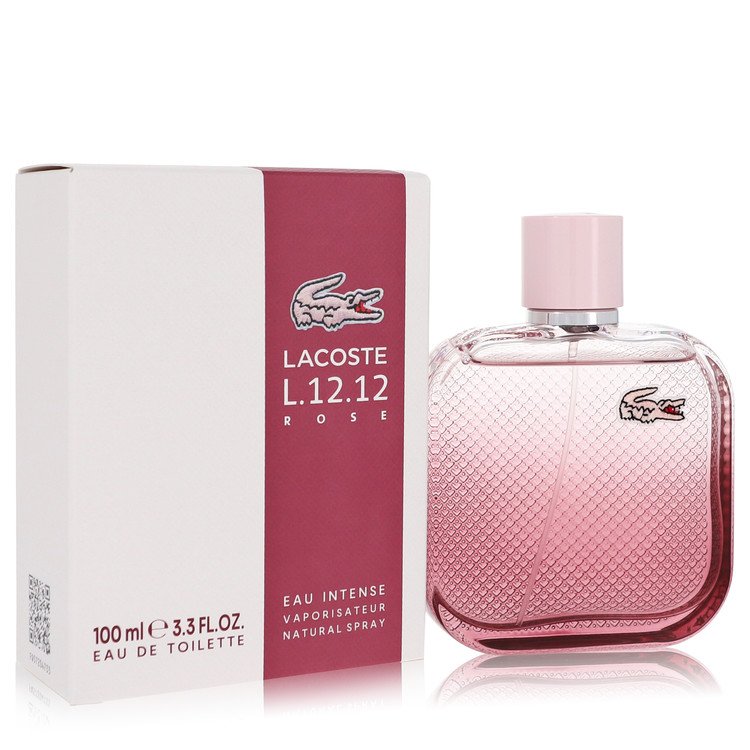 Lacoste Eau De Lacoste L.12.12 Rose Eau Intense fragrance bottle