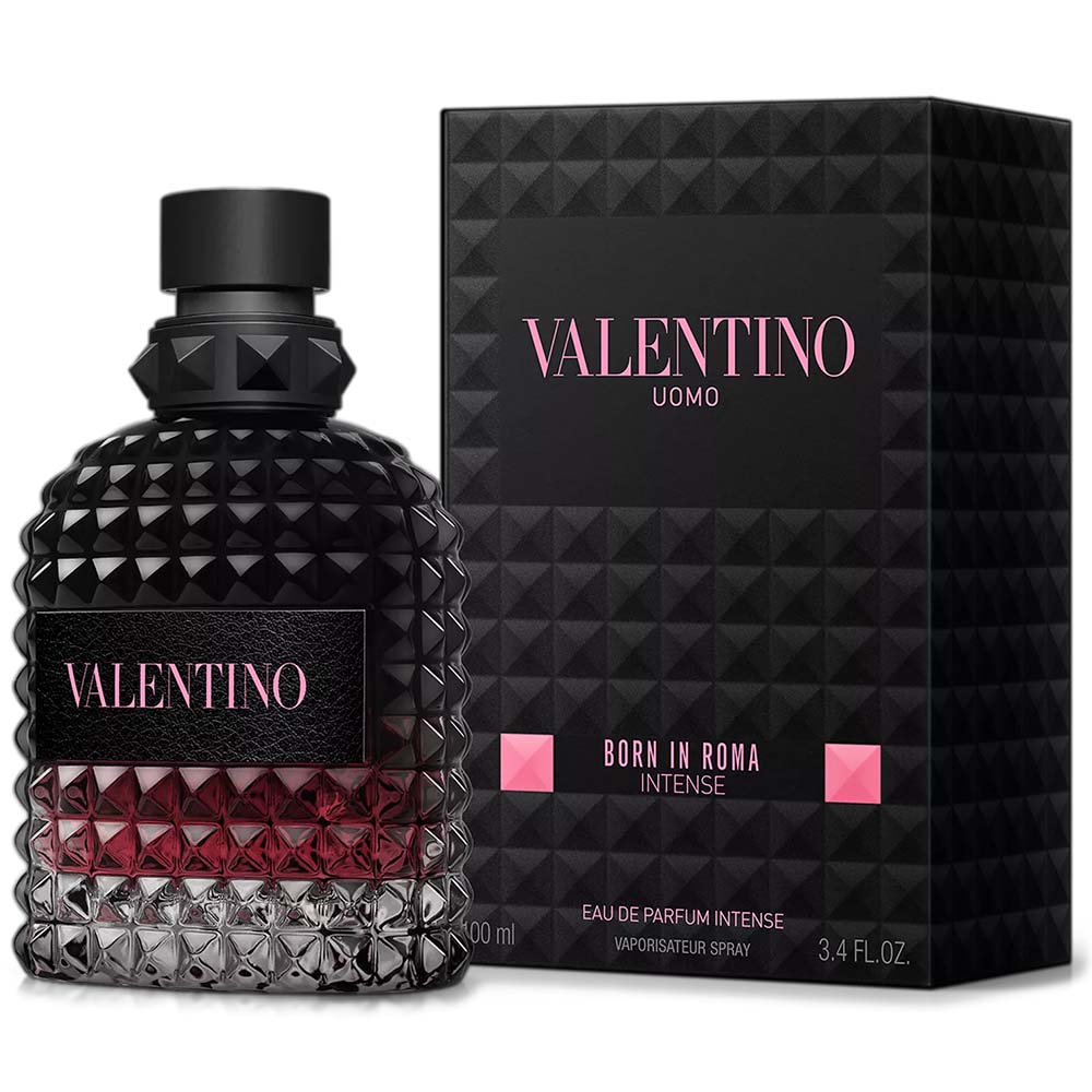 Valentino Uomo Born in Roma Intense fragrance bottle