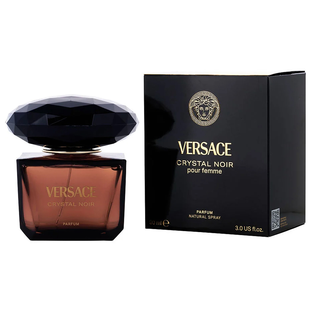 Versace Crystal Noir fragrance bottle