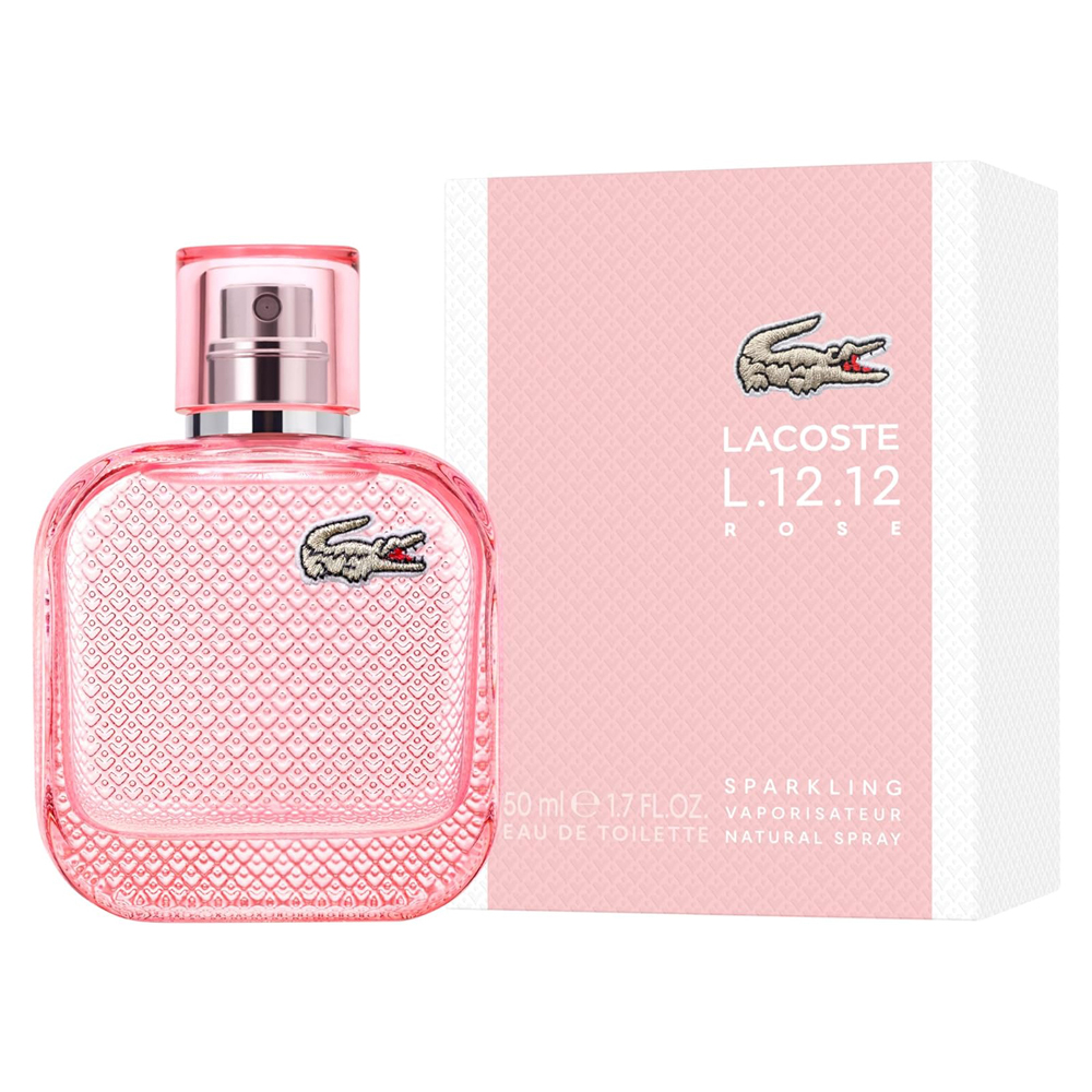 Lacoste L.12.12 Rose Sparkling fragrance bottle