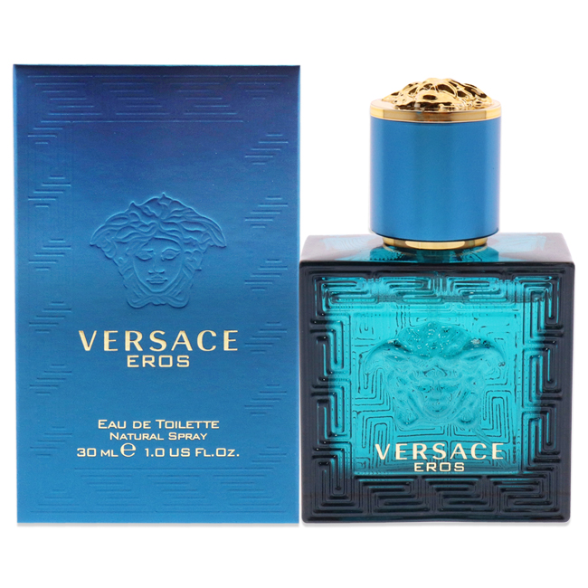 Versace Eros fragrance bottle