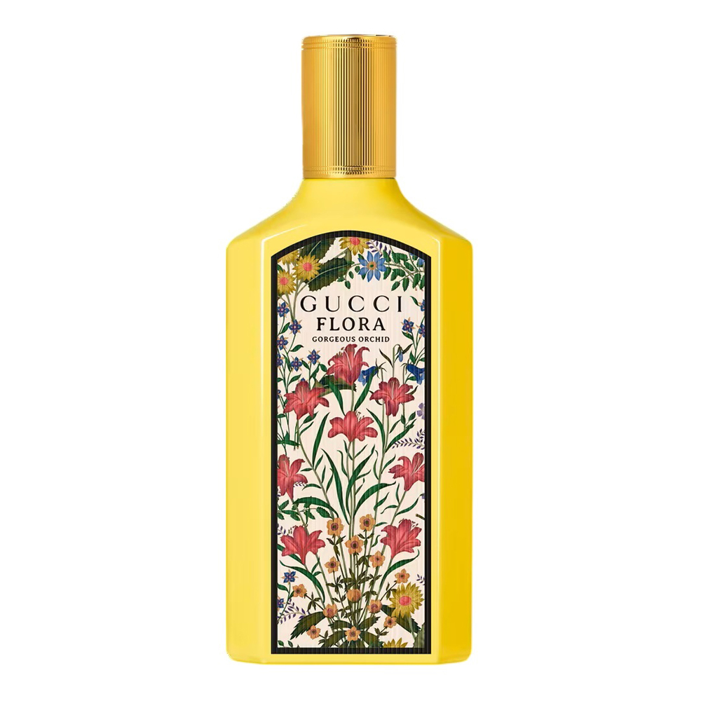 Gucci Flora Gorgeous Orchid fragrance bottle