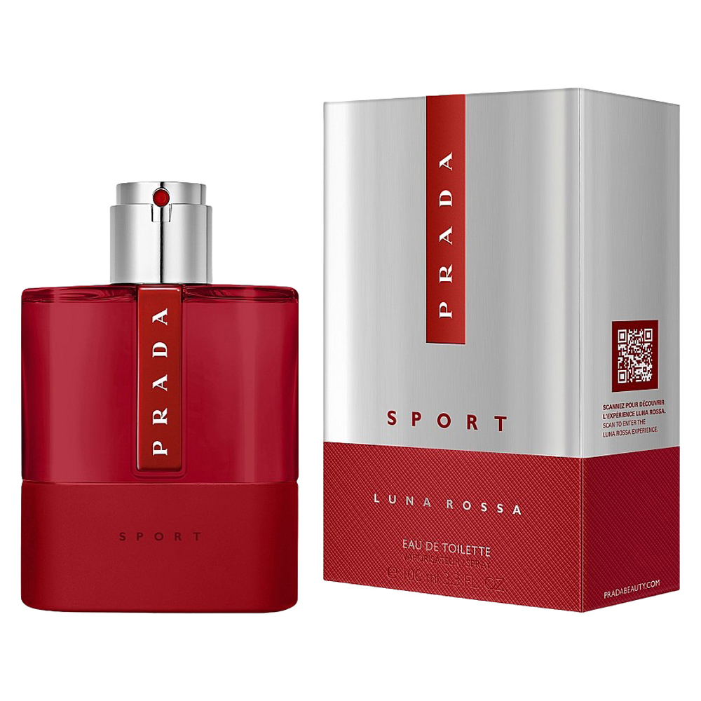 Prada Luna Rossa Sport fragrance bottle