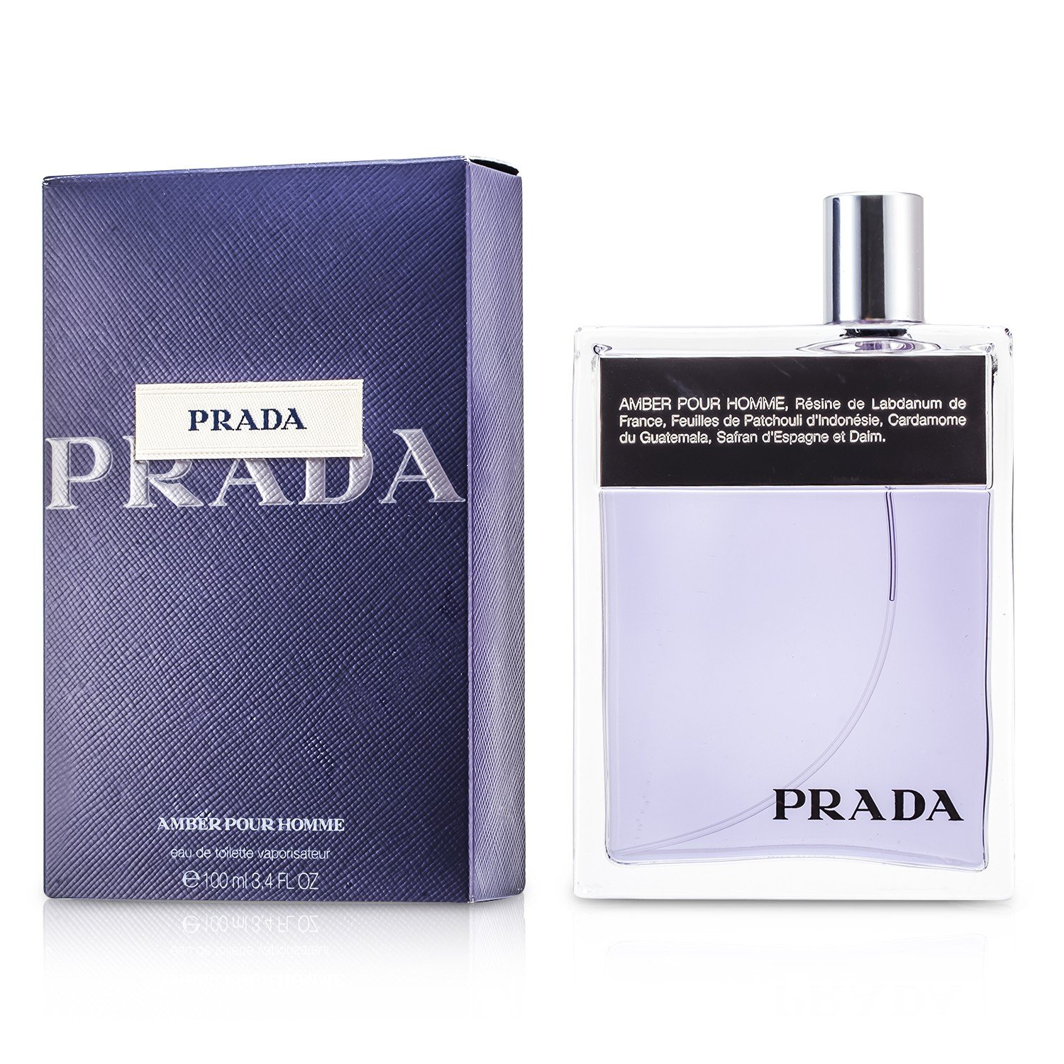 Prada Amber Pour Homme fragrance bottle
