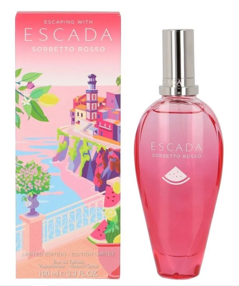 Escada Sorbetto Rosso fragrance bottle