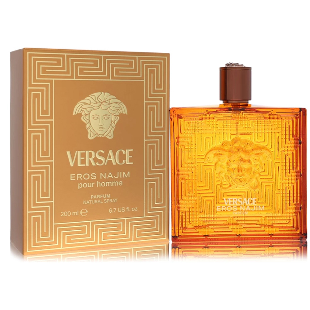 Versace Eros Najim fragrance bottle
