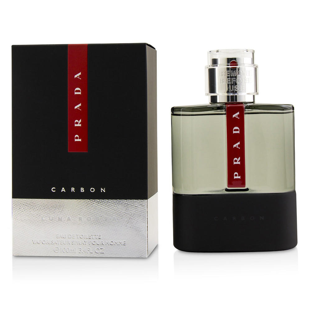 Prada Luna Rossa Carbon fragrance bottle