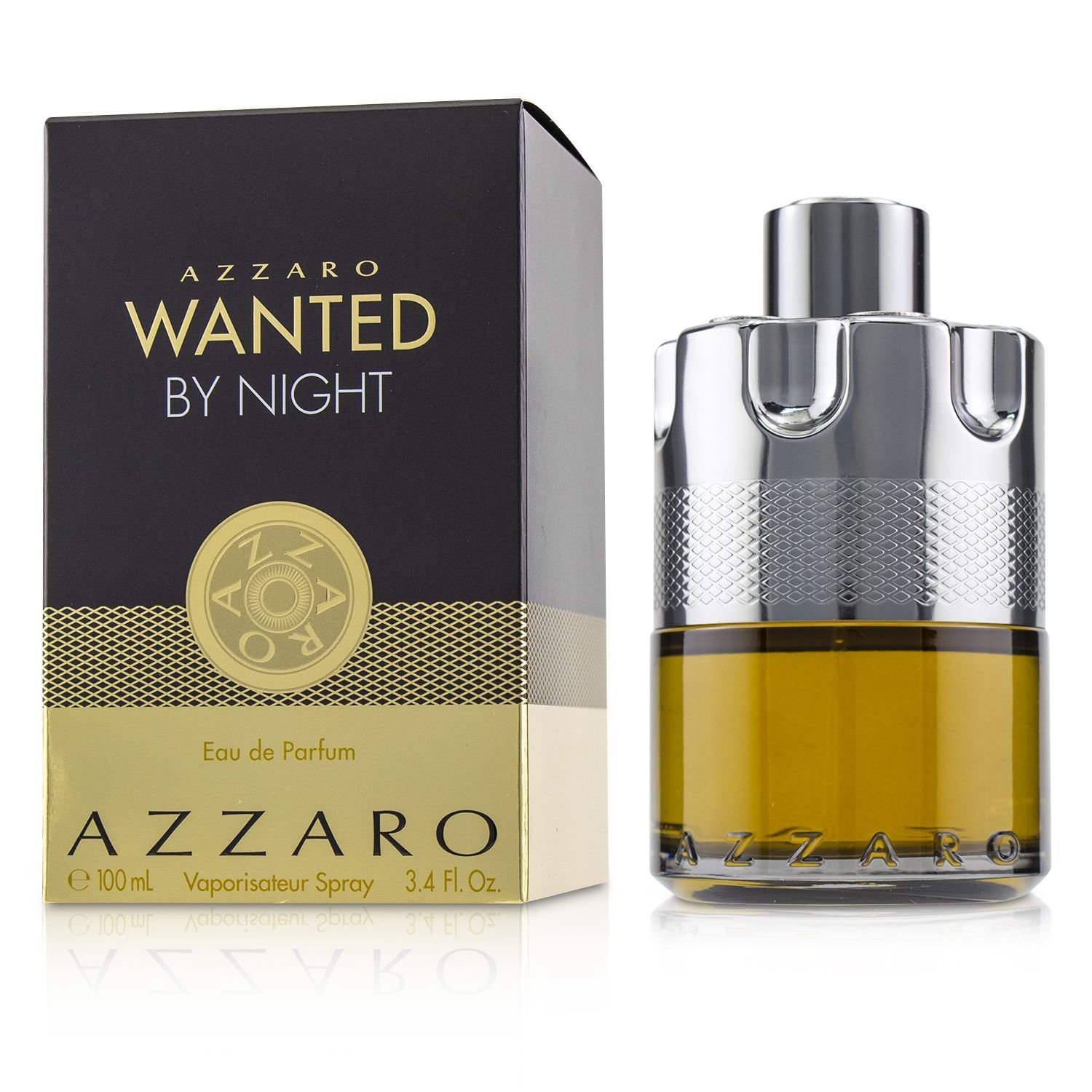 Azzaro Wanted By Night fragrance bottle