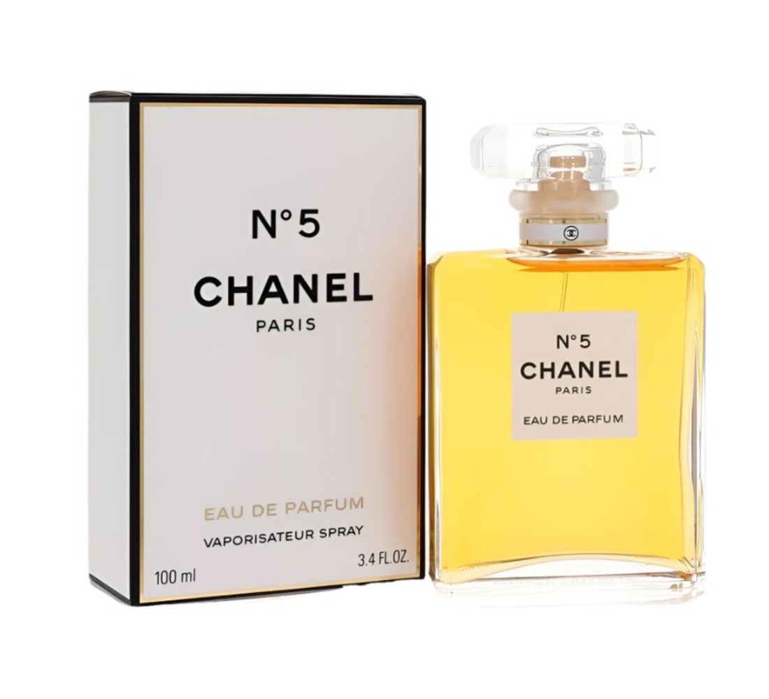 Chanel No.5 fragrance bottle