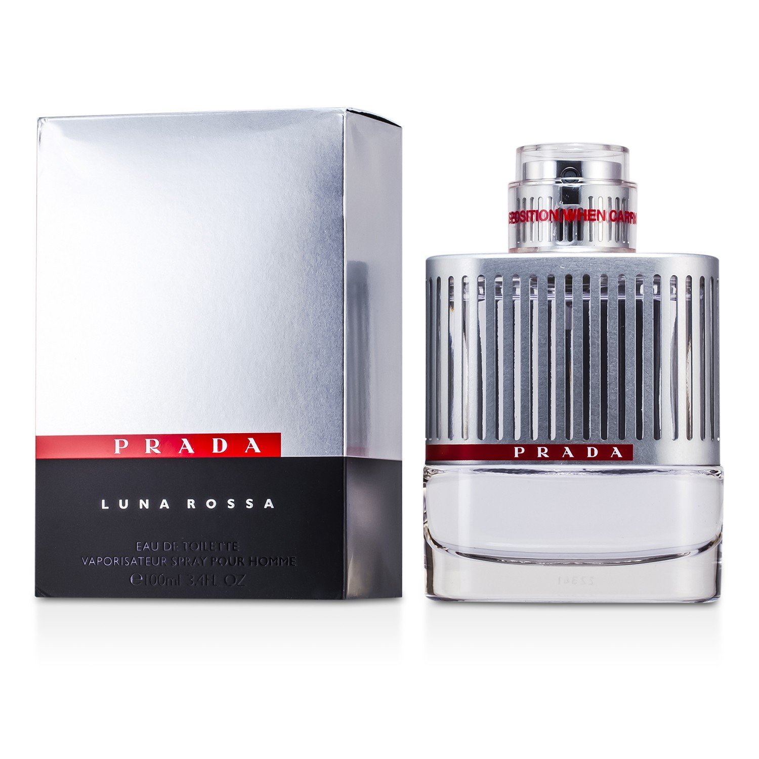 Prada Luna Rossa fragrance bottle